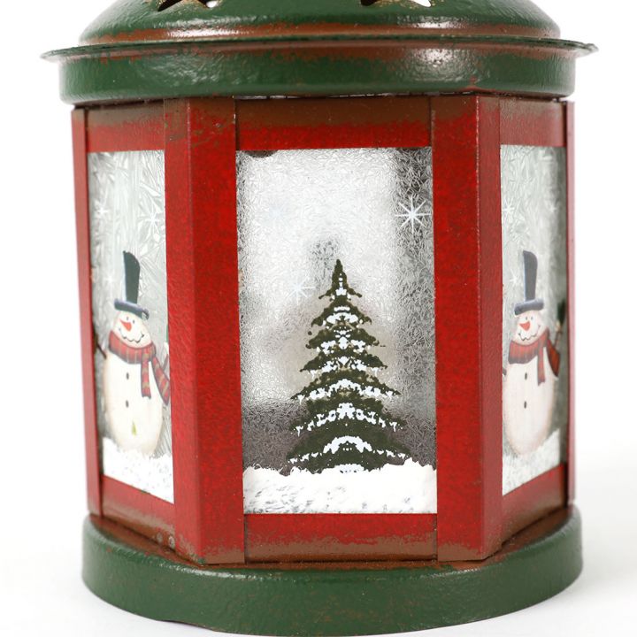 Tin Christmas wind lights