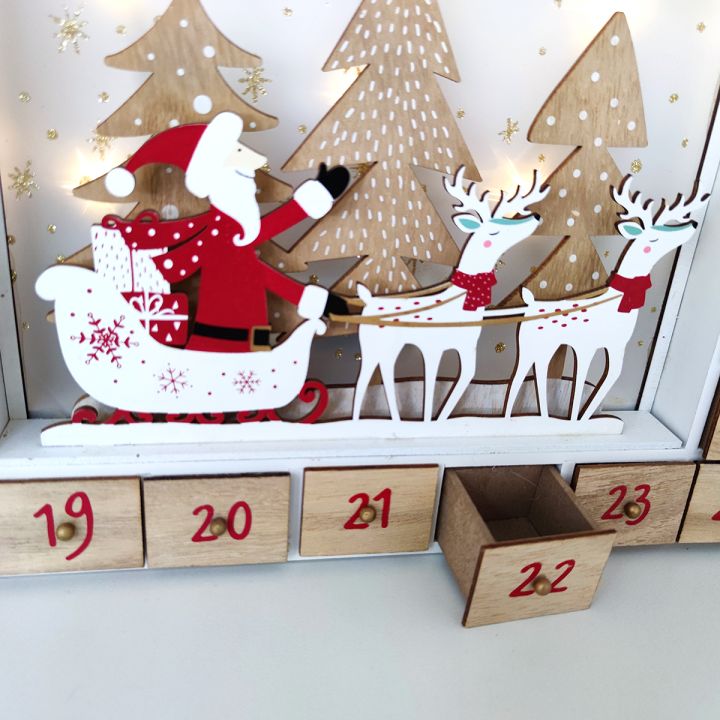 Wooden back shape calendar