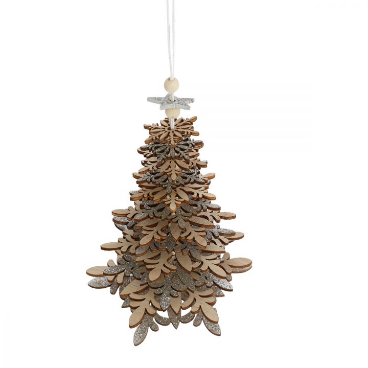 Wooden Christmas snowflake hanging ornament  2 asst as christmas tree decoration wooden decorations