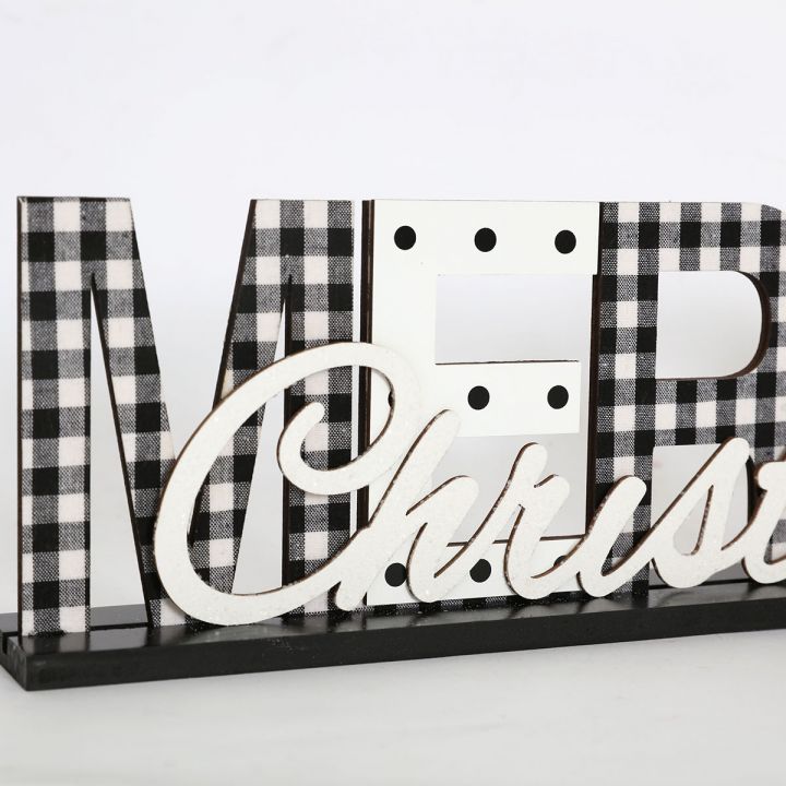 Wooden christmas decorations